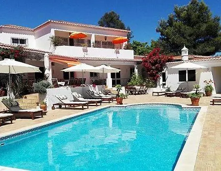 Villa Praia Do Carvoeiro Sleeps 14 Pool Air Con